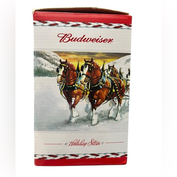 Budweiser Other - Budweiser Holiday Collectible Stein 2010